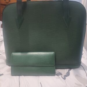 Louis Vuitton Green Shoulder Bag